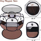 Dog Playpen for Small Dog, Portable Foldable Pet Playpen with Water Resistant, Upgrade Puppy Playpen with Removable Cover and Bottom for Dog/Cat/Rabbit, Indoor/Outdoor