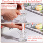 Candlestick Holders Bulk, 12 Pcs Glass Candle Holders Set Clear, Crystal Taper Candle Holders for Wedding, Table Centerpiece, Home Decoration(Exclude Candles)