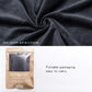 2 Pack Zippered Velvet Queen Pillowcases, Super Soft and Cozy Luxury Fuzzy Flannel Pillow Cases with Zipper, 20X30 Inches, Charcoal Grey