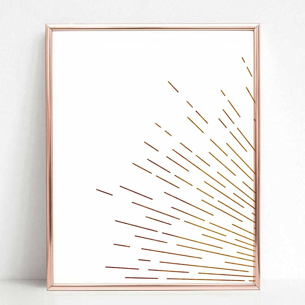 Sun Ray Art Prints Boho Bedroom Wall Decor Minimalist Decor Sun Prints Mid Century Modern Decor Living Room Prints Set of 3 Prints UNFRAMED 11X14INCH