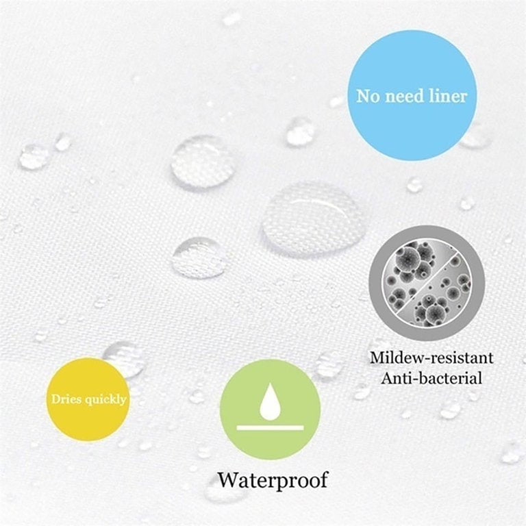 4Pcs Indigenous African Shower Curtain Sets Waterproof Non-slip Bath Mat Anti-skid Cushions Rug Bathroom Non-Slip Toilet Lid