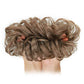 1PCS Messy Hair Bun Hair Scrunchies Extension Curly Wavy Messy Synthetic Chignon for Women Updo Hairpiece