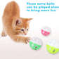 Cat Toy Roller 3-Level Turntable Cat Toy Balls with Six Colorful Balls Interactive Kitten Fun Mental Physical Exercise Puzzle Toys.