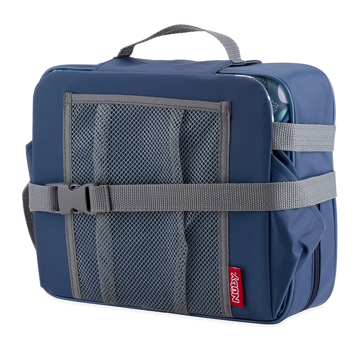Easy Go Safety Lightweight High Chair Booster Seat, Great for Travel, Blue