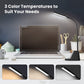 LED Desk Lamp with USB Charging Port, Small Desk Lamps for Home Office,  Desk Light for Bedrooms, Black Office Lamp for Small Spaces, 650LM, Gooseneck, Pen Holder, Study Lamps for College Dorm Room