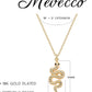 Animal Necklace for Women 18K Gold Filled Dainty Butterfly Pendant Stereoscopic Snake Necklace Eagle Necklace Gold Jewelry Gift for Her