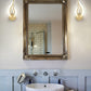 LED Wall Lights for Bedroom Gold Modern Wall Lamps Set of 2 Plug in Wall Light Fixtures 5500K 10Watt Each