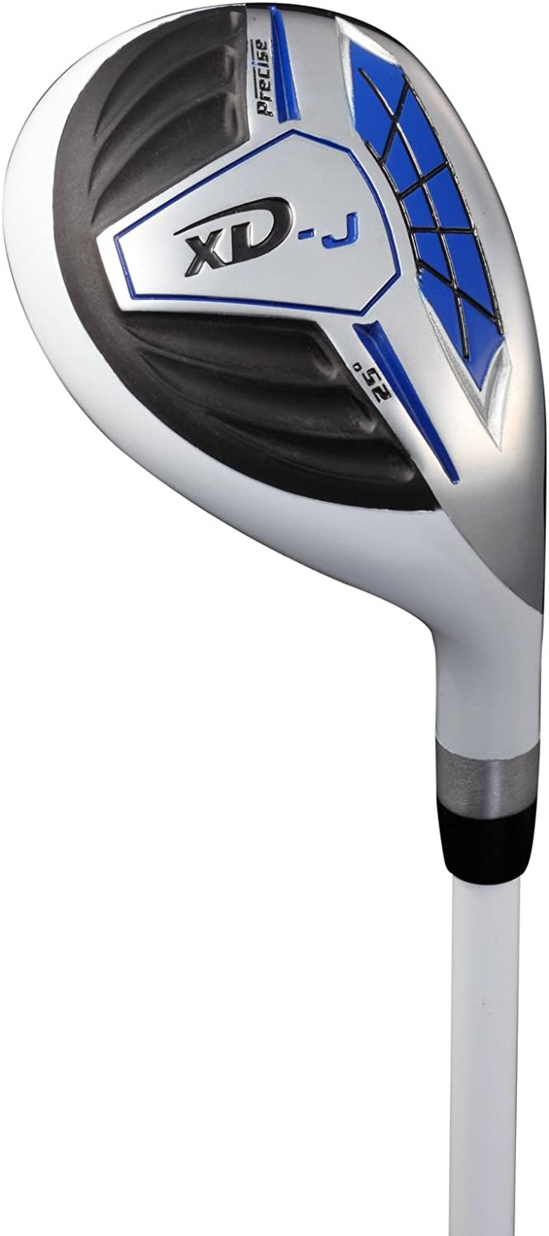 Remarkable Right Handed Junior Golf Club Set for Age 9 to 12 (Height 4'4" to 5') Set Includes: Driver (15"), Hybrid Wood (25*), 7, 9 Iron, Putter, Bonus Stand Bag & 2 Headcovers