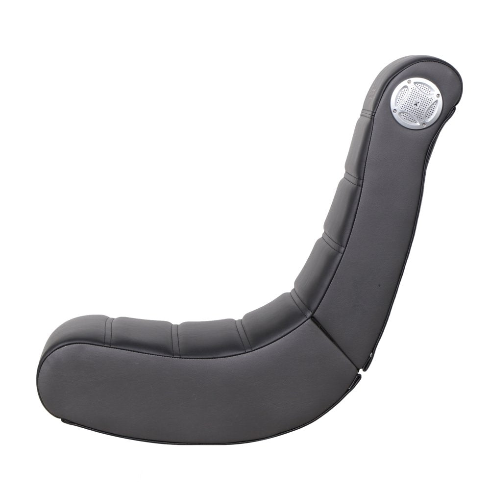 X Rocker Play 2.0 Floor Rocker Gaming Chair, Black