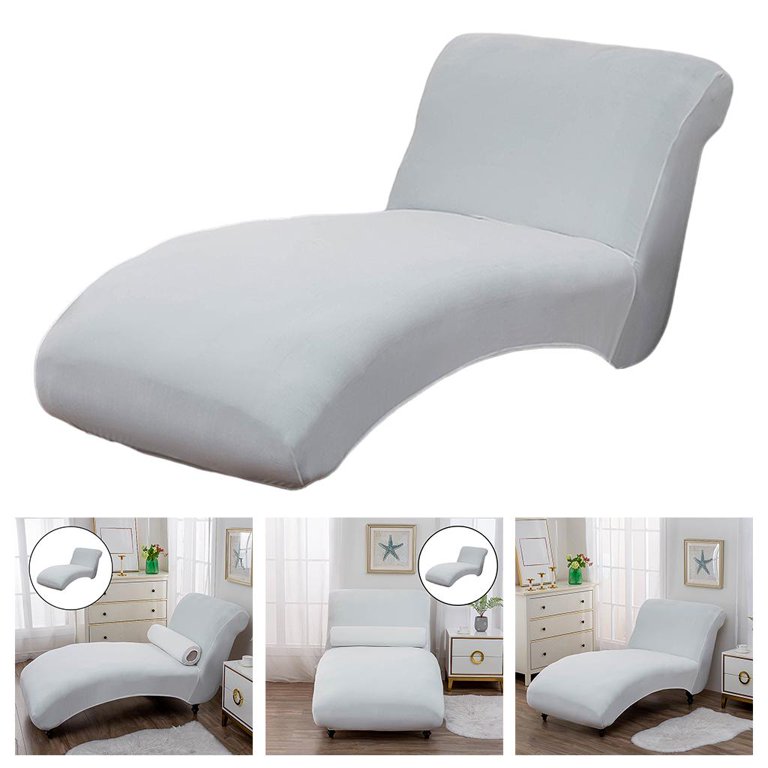 Machine Washable Cove Furnishing Cozy High Stretch Living Room Polyester Furniture Products Bedroom Non-Slip Aesthetic Decor White