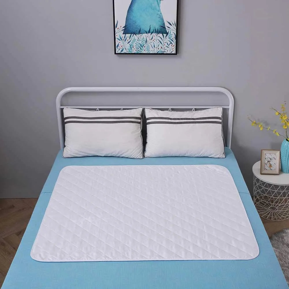 Washable Bed Pads - 44"X52" – Waterproof Pad, Bed Pads Washable Waterproof for Kids, Pee