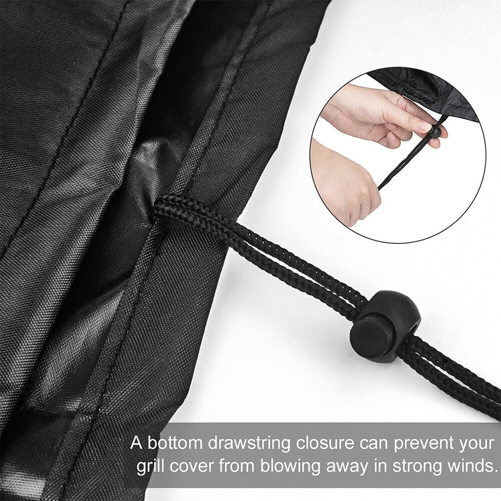 BBQ Gas Grill Cover 57 Inch Barbecue Waterproof Outdoor Heavy Duty Protection