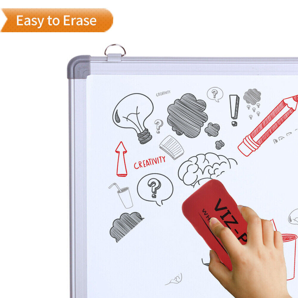 3 Pcs VIZ-PRO Magnetic Eraser for Whiteboard Dry Erase Board Marker Erasers