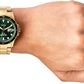 Men'S FB-01 Stainless Steel Dive-Inspired Casual Quartz Watch