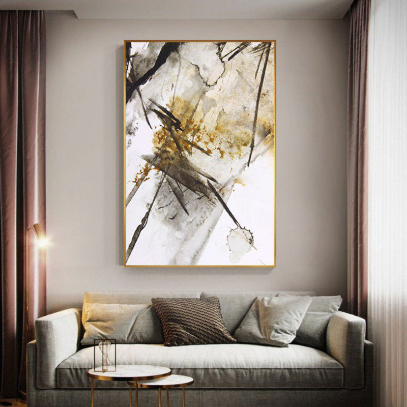 Modern Wall Decor 3 Piece Wall Art 16"X24" Abstract Wall Artwork Wooden Framed for Dining Room Bedroom Kitchen Home Office Wall Decoration