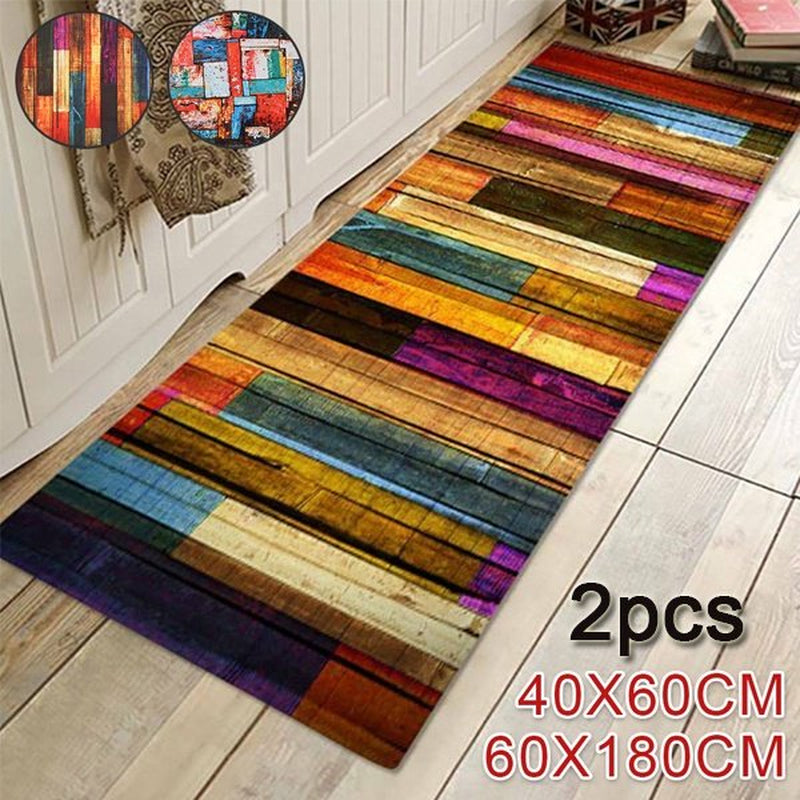 Non-Slip Kitchen Large Floor Mats Rug Door Runner Hallway Room Soft Carpet