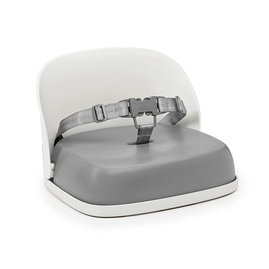 Tot Perch Booster Seat with Straps, Gray