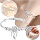 Silver Dream Catcher Tassel Feather Charm Bracelet Bangle Adjustable Mother'S Day Jewelry Gift Birthday Christmas Gifts for Women Mom Wife Girls