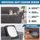 Modern Velvet Plush 4 Piece High Stretch Sofa Slipcover Sofa Cover Furniture Protector Form Fit Luxury Thick Velvet Sofa Cover for 3 Cushion Couch, Machine Washable (Sofa,Gray)