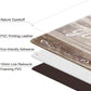 Kitchen Rug Set, Kitchen Floor Mats 2 Piece PVC Leather anti Fatigue Comfort Heavy Duty Standing Mat Waterproof Oil Proof Non-Skid Rubber Back Washable Doormat Bathroom Area Rug Carpet