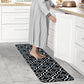 Kitchen Rug Set, 2 Pc. Set, Decorative and Modern Area Floor Runners, Soft, Absorbent, and Washable with Non-Skid Backing, Plush Small and Large Mats