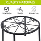 4-Pack Decent Metal Plant Stands, Anti-Rust Iron Flower Pot Stand, Heavy Duty Plant Pot Shelf, Decoration Racks for Home Indoor and Outdoor