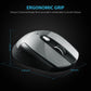 Wireless Mouse for Laptop, 2.4G Portable Slim Cordless Computer Mouse Less Noise for Laptop Optical Mouse with 6 Buttons,Usb Mouse for Windows 10/8/7/Mac/Macbook Pro/Air/Hp/Dell/Lenovo/Acer