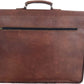 KPL 18 INCH Leather Briefcase Laptop Messenger Bag Satchel Office Computer Bag for Men and Women (18 INCH)