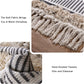 Boho Rugs for Bedroom, 2.3' X 5.3' Soft Woven Bathroom Runner Rug Washable Kitchen Rugs Bedroom Rug Fluffy Tufted Carpet Floor Mat Accent Mats for Hallway Laundry Room Entryway Farmhouse