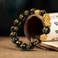 Feng Shui Black Obsidian Beads Bracelet Attract Wealth & Good Luck Bangle Pixiu