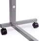 Medical Adjustable Overbed Bedside Table with Wheels (Hospital and Home Medical Use)