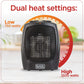 Portable Space Heater, 1500W Room Space Heater with Carry Handle for Easy Transport