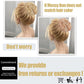 1PCS Messy Hair Bun Hair Scrunchies Extension Curly Wavy Messy Synthetic Chignon for Women Updo Hairpiece