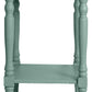 Simplify 24" End Side Table, 24 X 19.5 X 15.75, Antique Iced Blue