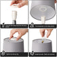 Touch Bedside Table Lamps Set of 2, Bedroom Nightstand Lamps, 3-Way Dimmable Touch Desk Lamps with Lampshade for Bedroom, Living Room and Office (Included E12 Bulb)