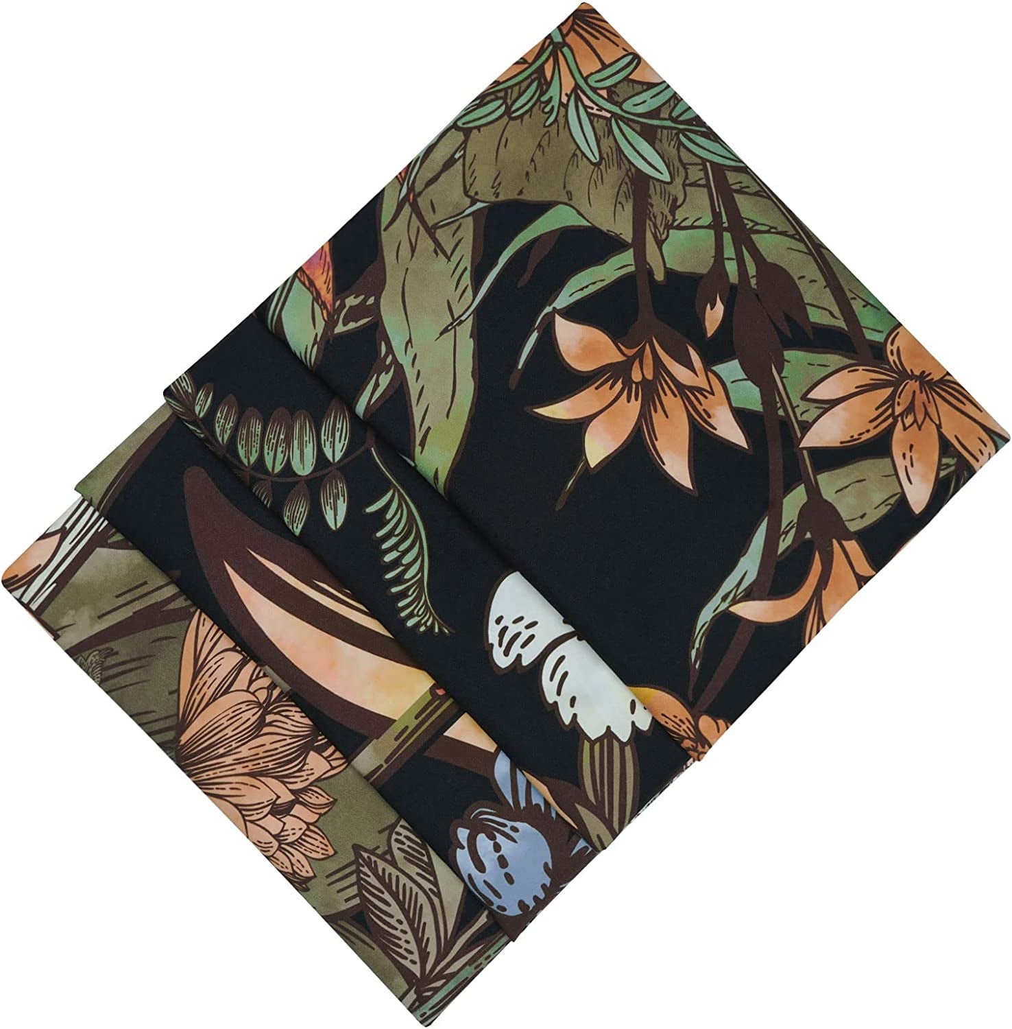 Burning Sun Tapestry Vintage Floral Tapestry Plants and Leaves Tapestries Mystic Hippie Tapestry Snail and Skull Tapestry Wall Hanging for Room(51.2 X 59.1 Inches)