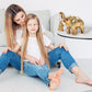 Elephant Statue. Gold Elephant Decor Brings Good Luck, Health, Strength. Elephant Gifts for Women, Mom Gifts. Decorations Applicable Home, Office, Bookshelf TV Stand, Shelf, Living Room
