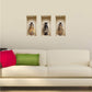 THE NISHA Art Magic 3D Vinyl Removable Wall Sticker Decals DIY, Set of 3, Greek Vases