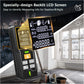 Laser Tape Measure - 165Ft Laser Measurement Tool Ft/In/M Unit Switching, High Accuracy Digital Tape Measure with Backlit LCD and 2 Bubble Levels, Waterproof Laser Measure Distance, Area, Volume (50M)