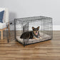 Newly Enhanced Single & Double Door Icrate Dog Crate, Includes Leak-Proof Pan, Floor Protecting Feet, Divider Panel & New Patented Features