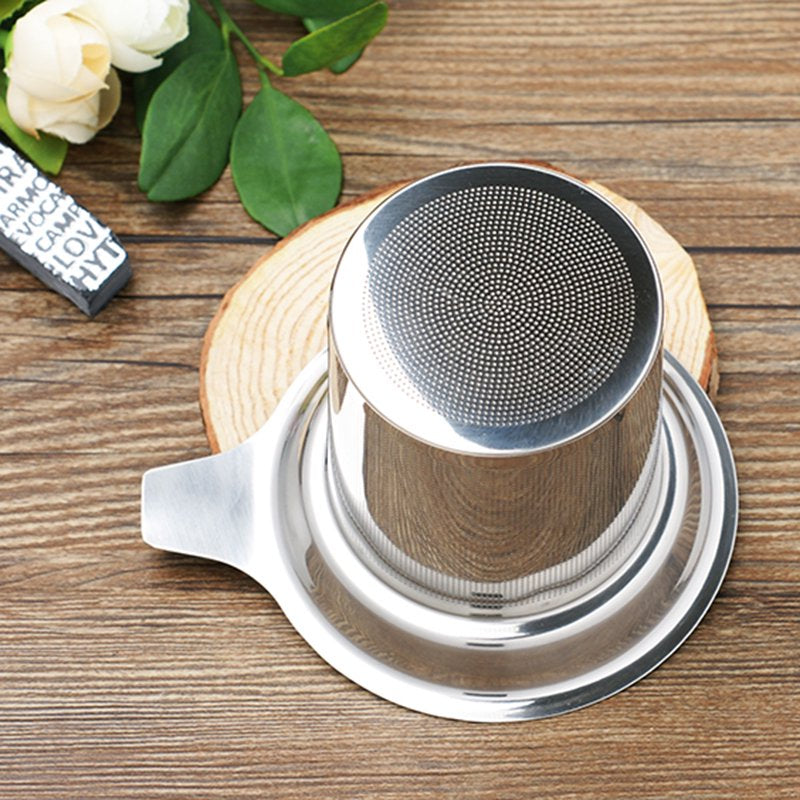 Tea Infuser Mesh Basket - Reusable Stainless Steel Mesh Tea Infuser Tea Strainer Teapot Tea Leaf Spice Filter for Infusing Steeping Loose Tea Drinkware Kitchen Accessories MZ
