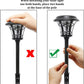6 Pack 25 Lumen Solar Powered Pathway Lights, Super Bright SMD LED Outdoor Lights, Stainless Steel & Glass Waterproof Light for Landscape, Lawn, Patio, Yard, Garden, Deck Driveway, Warm White