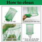Ranch Fly Trap with Bait Tray, Reusable Fly Trap Fly Catcher Cage for Indoor or Outdoor Family Farms, Park, Restaurants (4)
