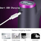 water Dispenser, Portable Water Bottle Pump for Universal 3, 4 and 5 Gallon with USB Electric Charging and Automatic off Switch (Black)