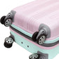 Rockland London Hardside Spinner Wheel Luggage, Mint, Carry-On 20-Inch