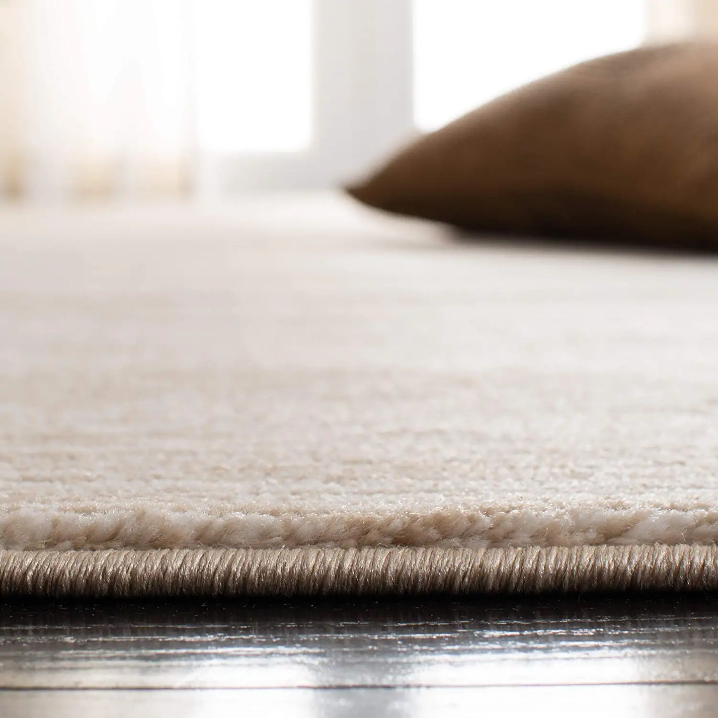 Vision Collection 2'2" X 6' Cream VSN606F Modern Ombre Tonal Chic Non-Shedding Living Room Entryway Foyer Hallway Bedroom Runner Rug