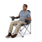 Ozark Trail Oversized Quad Camping Chair, Blue Cove