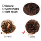 1PCS Messy Hair Bun Hair Scrunchies Extension Curly Wavy Messy Synthetic Chignon for Women Updo Hairpiece