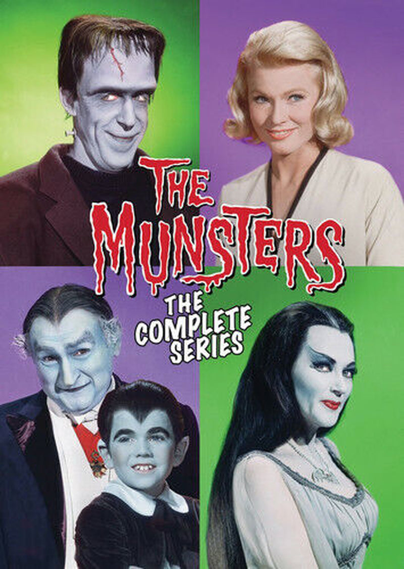 The Munsters: the Complete Series (DVD, 12-Disc Set) Brand New & Sealed