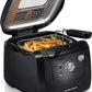 Electric Deep Fryer, Cool Touch Sides Easy to Clean Nonstick Basket, 8 Cups / 2 Liters Oil Capacity, Black